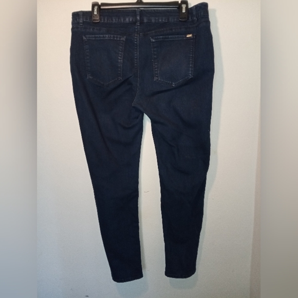 APT 9 SKINNY LEG BLUE BOYFRIEND JEANS SIZE 10 - Picture 4 of 7